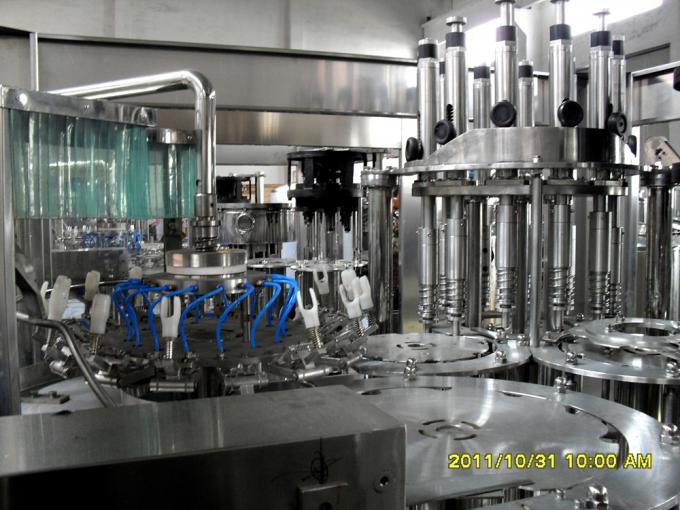 6000BPH عصير المشروبات الساخنة ملء آلة خط إنتاج تجهيز عصير الفاكهة 0