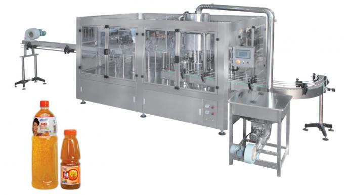 آلة تعبئة وتغليف عصير الفاكهة الساخن تجهيز تعبئة 0.6m³ / Min 2500kg 1