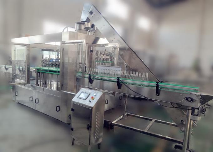 Adjustable Filling Volume Carbonated Drink Filling Machine / Carbonated Water Filler 0