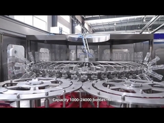 آلة ملء المشروبات الكربونية الآلية