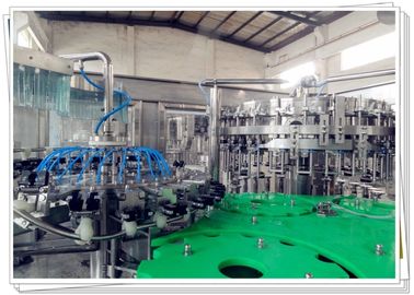Adjustable Filling Volume Carbonated Drink Filling Machine / Carbonated Water Filler