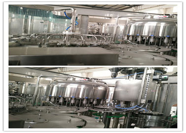Juice Production Line Beverage Filling Machine Silvery White PET Bottle Filler