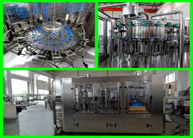 Electric Driven Carbonated Drink / Beverage Filling Machine 7kw PLC Control