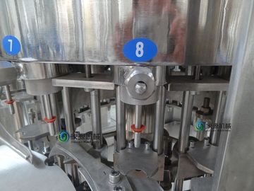 Auto Carbonated Drinks Filling Line PLC Control For Plastic Bottle