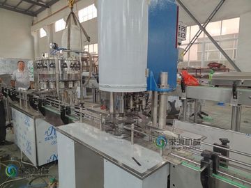 3 in 1 Monoblock Beverage Filling Machine 2000bph For Carbonated Drinks